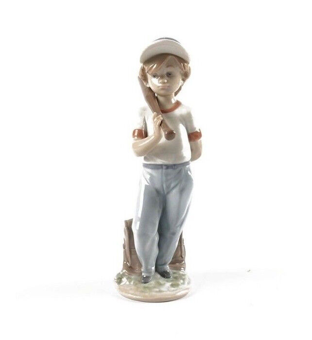 Lladro Gold Can I Play 7610 Porcelain Figurine | Made by Antonio Ramos (New)