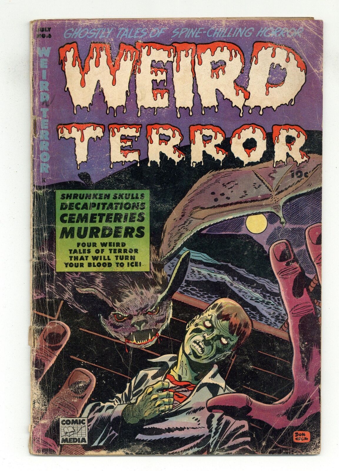 Weird Terror #6 FR 1.0 1953
