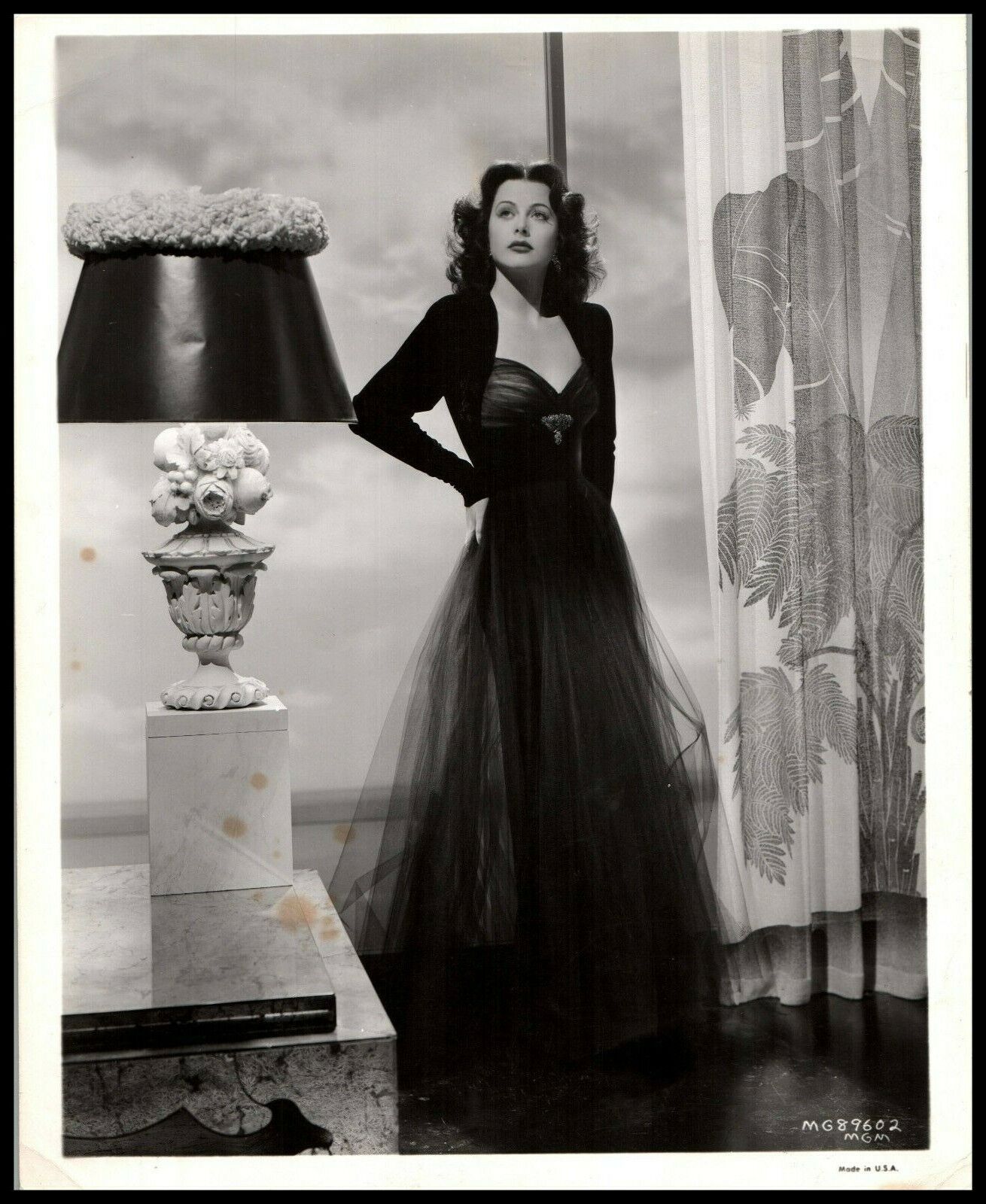 Bewitching Hollywood Beauty Hedy Lamarr 1930s MGM PORTRAIT ORIGINAL Photo 499