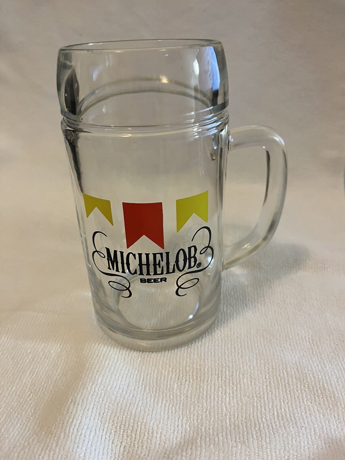 Michelob Beer Glass Mug With Handle