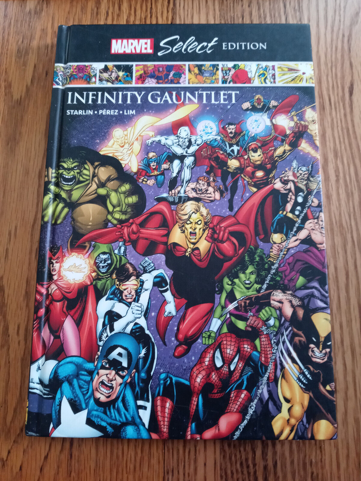 Marvel Select Infinity Gauntlet by Jim Starlin (Hardcover, 2020)