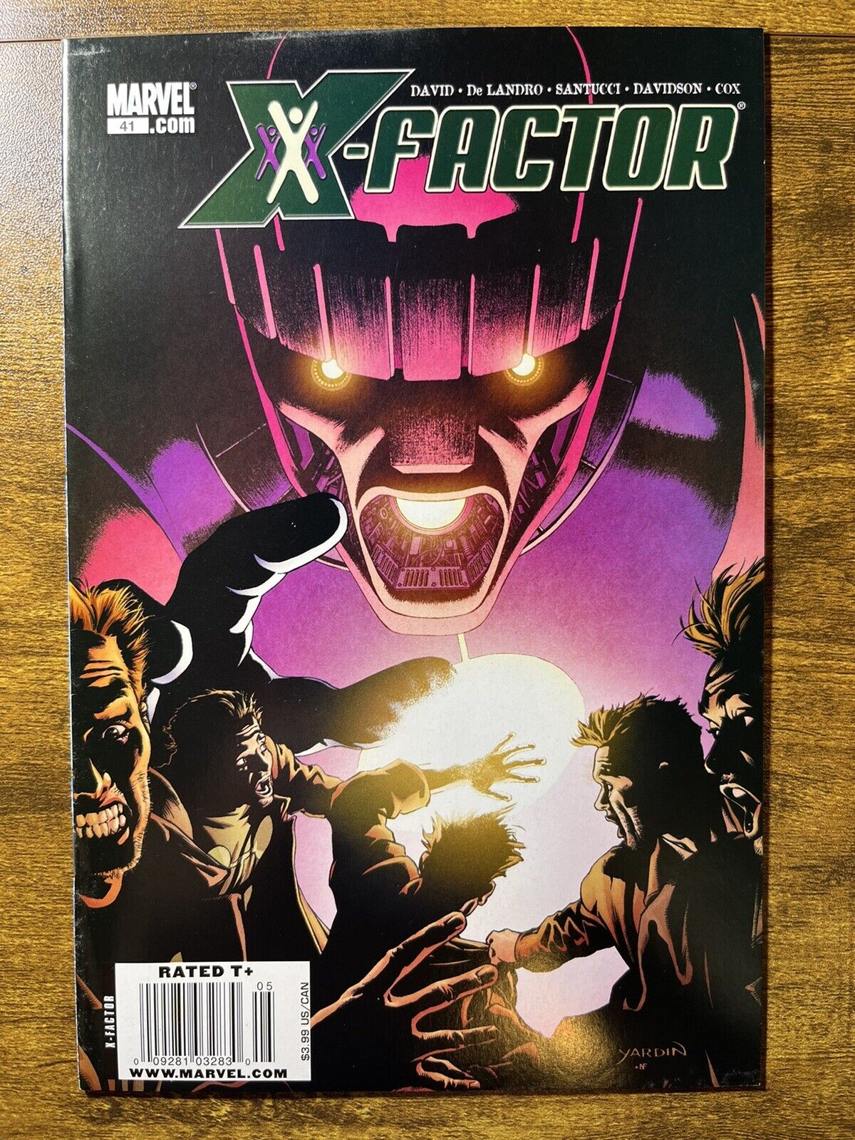 X-FACTOR 41 EXTREMELY RARE NEWSSTAND VARIANT PETER DAVID STORY MARVEL 2009