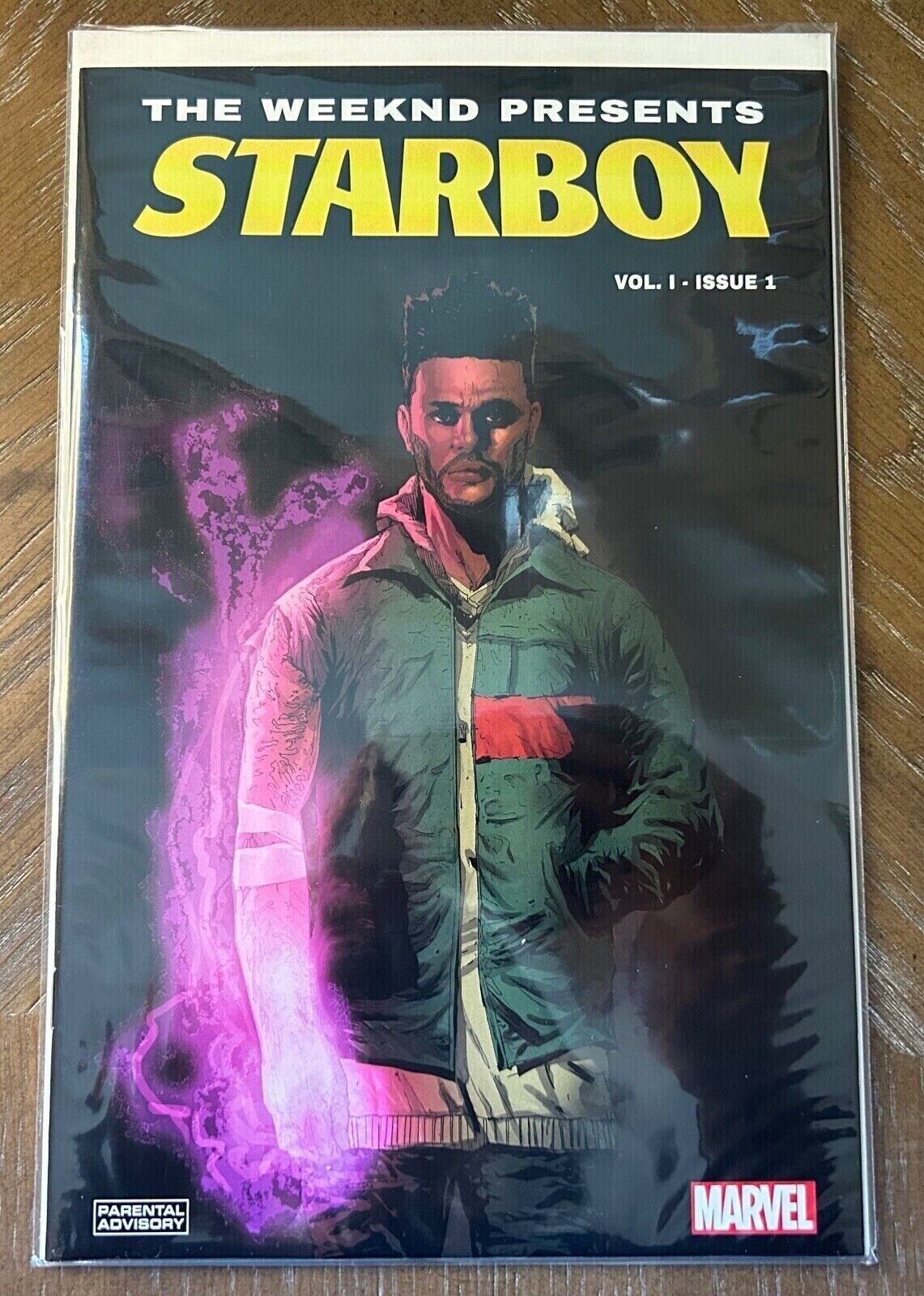 THE WEEKND PRESENTS STARBOY #1 (MARVEL 2018) LIMTED BLACK COVER VARIANT | RARE