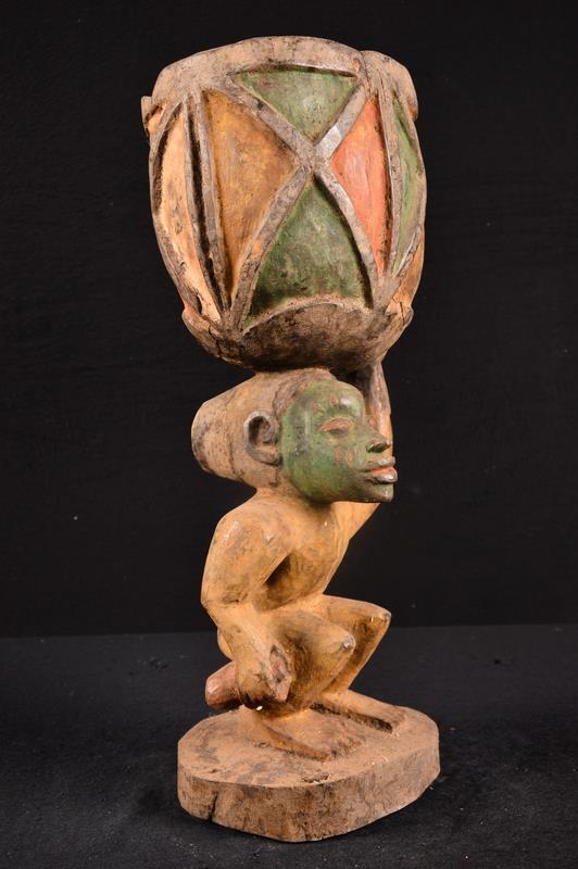 23017 A Primitive African Yoruba Statue Nigeria