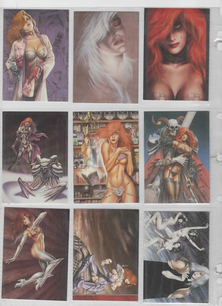 Dawn and Beyond Joseph Michael Linsner 1995 Comic Images Card Set NEW OLD STOCK