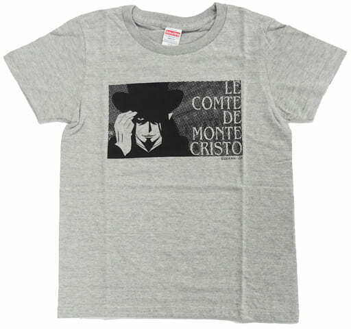 Count Monte Cristo T-Shirt Gray S Size Gankutsuou: The Co... Character apparel