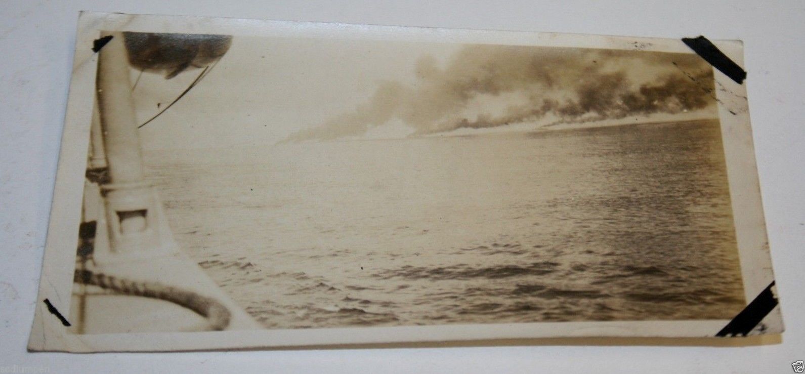 Original 30`s WWII Navy Ships Smoke Screen 4.5\