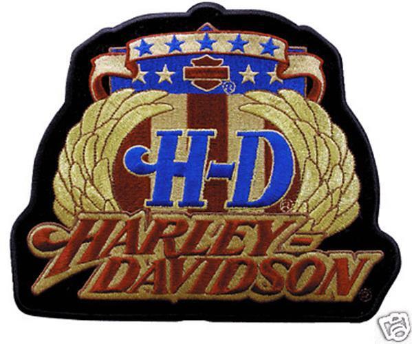 HARLEY DAVIDSON RARE IMPERIAL PATCH 8*6/12 Inch (XL)