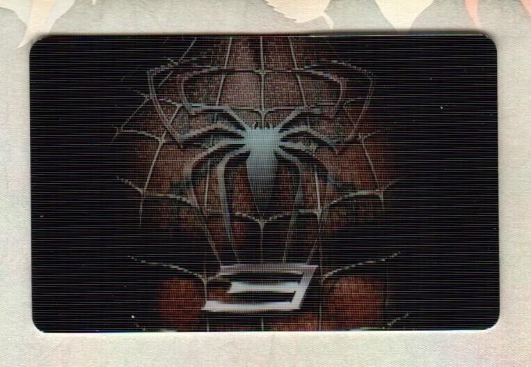 CINEMARK Spider-Man 3, MARVEL ( 2007 ) Lenticular Gift Card ( $0 )