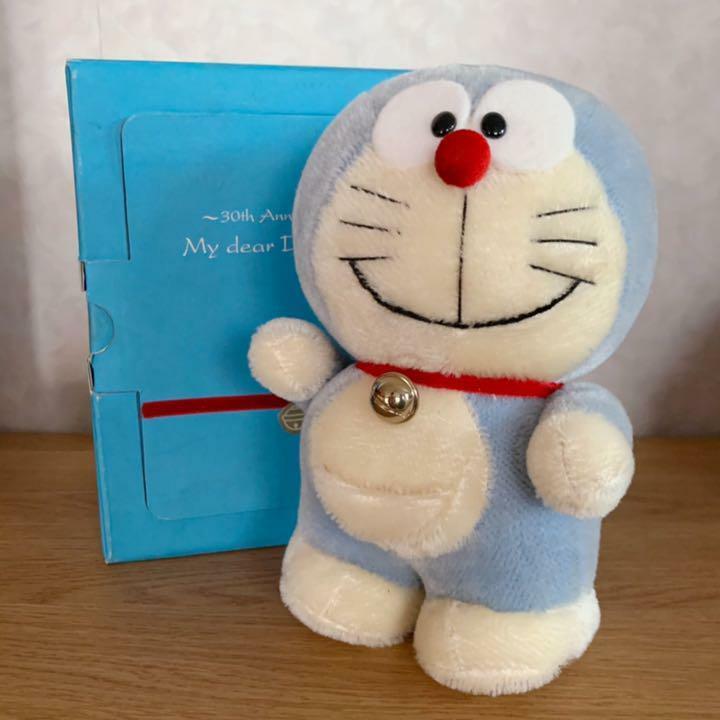 BANDAI 30thAnniversary My dear Doraemon Plush Toy Limited Edition Used