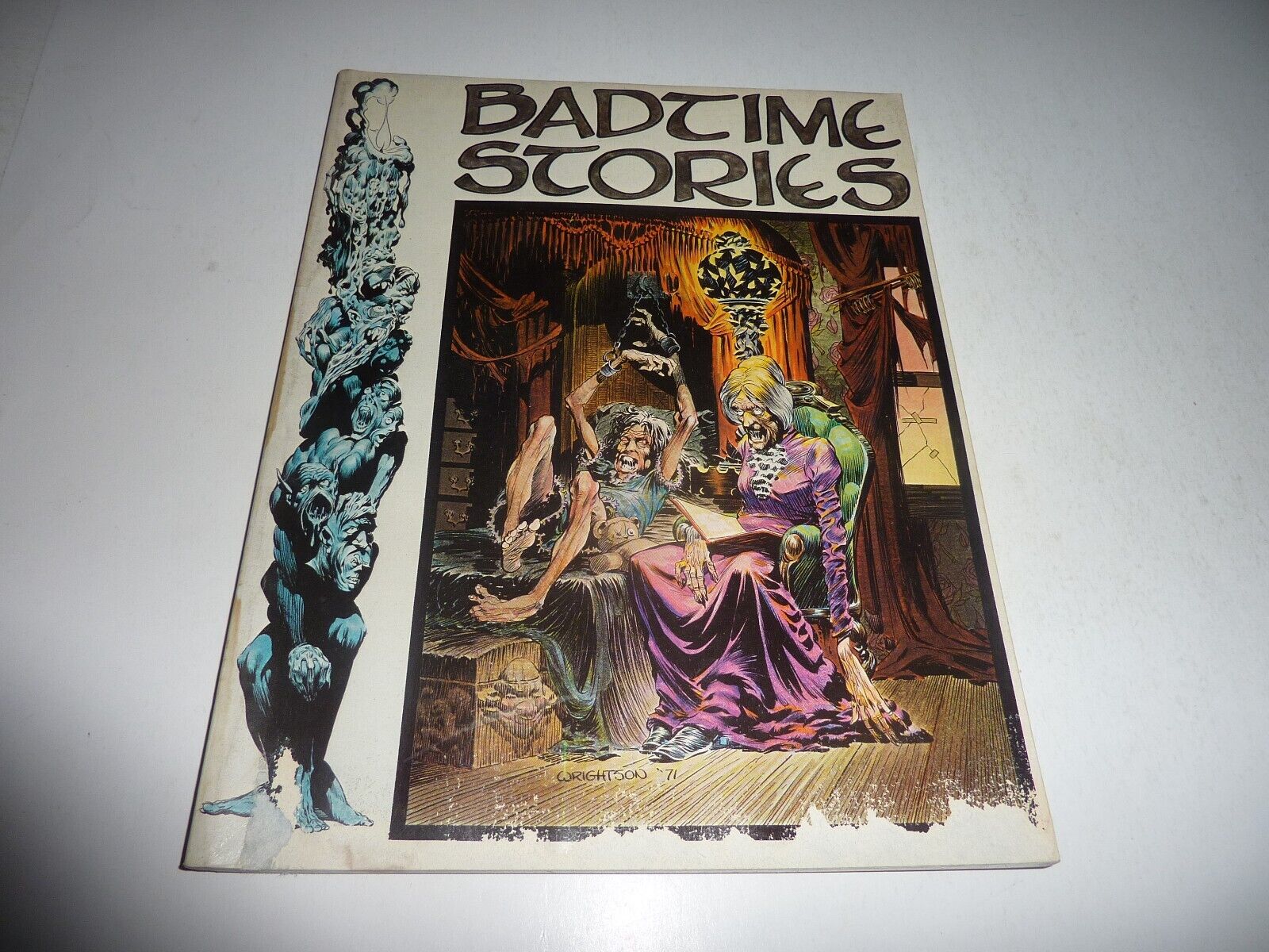 BADTIME STORIES Berni Wrightson Graphic Masters 1971 Low Grade Reader Copy