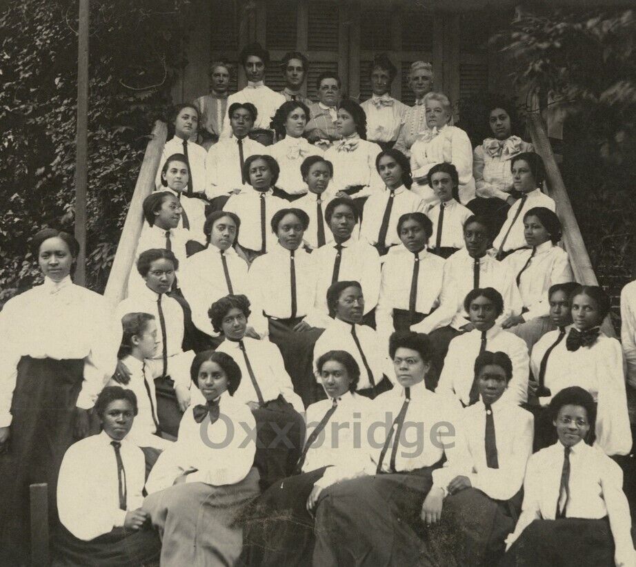 Scotia Seminary Black Women's College 1905 Class Photo 8x10 Civil War Rights 