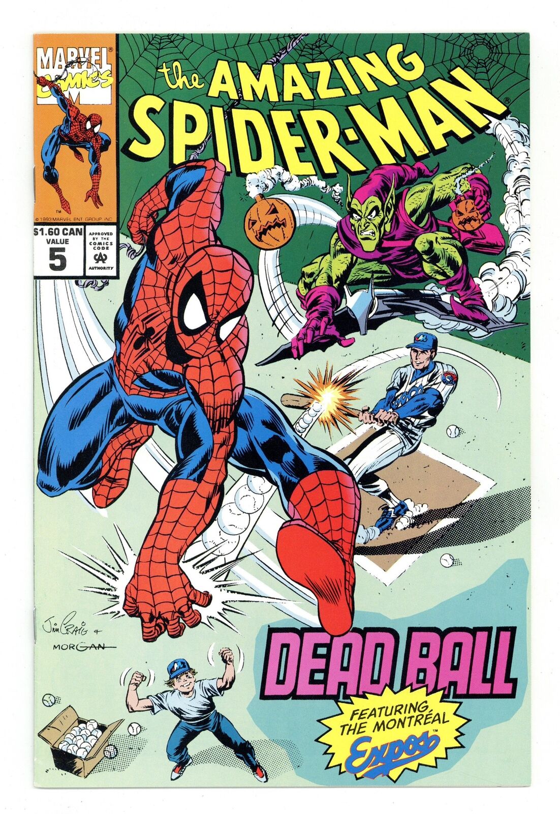 Amazing Spider-Man Dead Ball L\'etonnant Spider-Man #5A FN 6.0 1993
