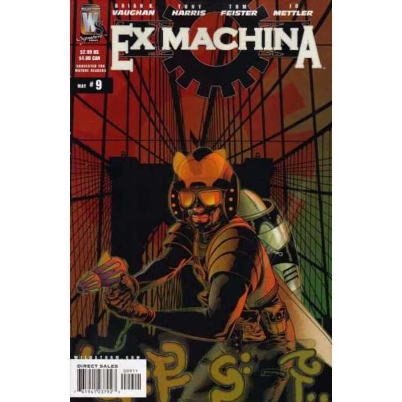 Ex Machina #9 in Near Mint condition. DC comics [t*