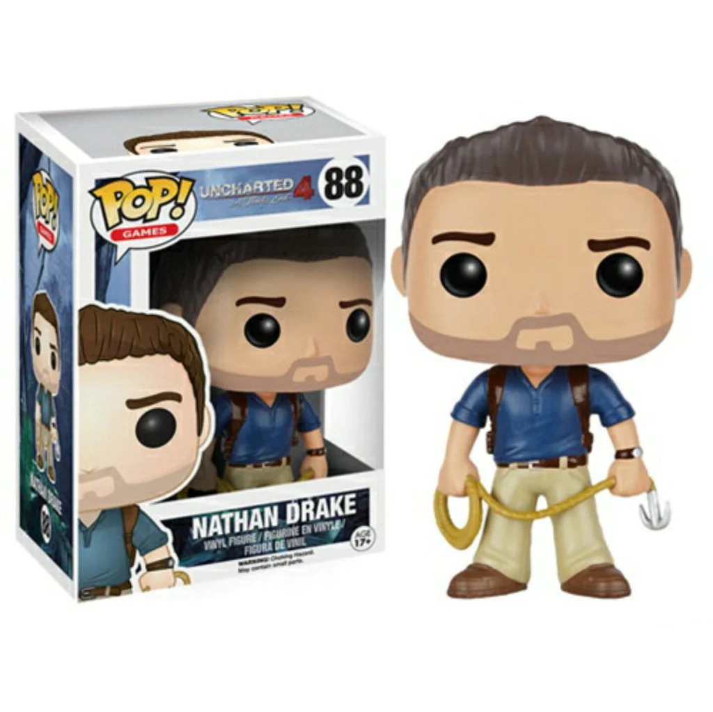 Funko POP Games: Uncharted A Thiefs End 4 - Nathan Drake (Damaged Box) #88