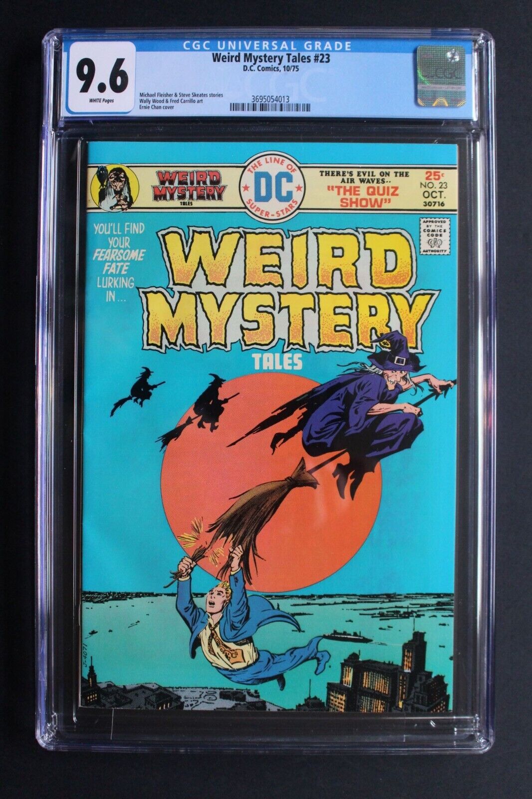 Weird Mystery Tales #23 DC Horror 1975 Fleisher EVE Witches WALLY WOOD CGC 9.6