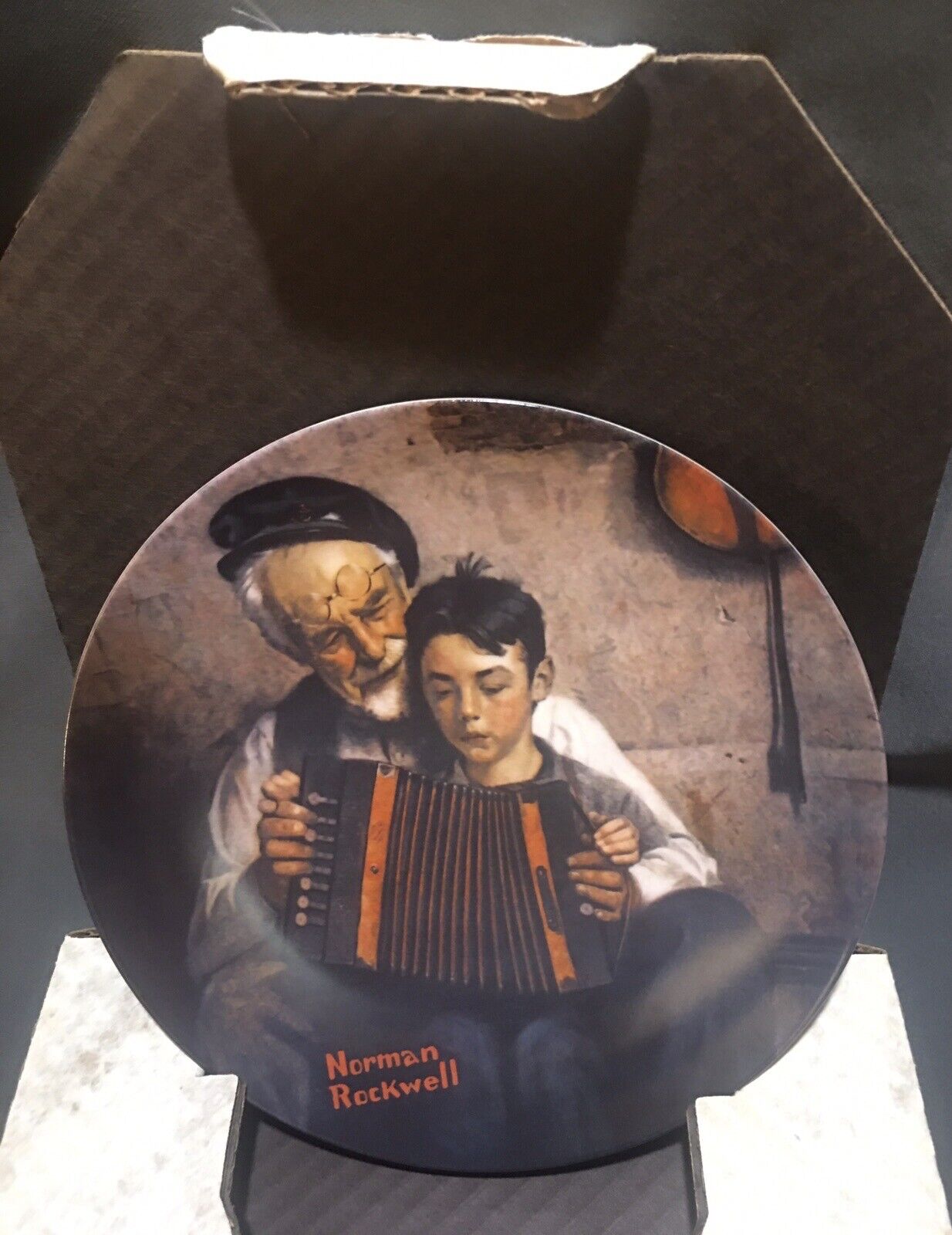 Knowles Norman Rockwell Plate \