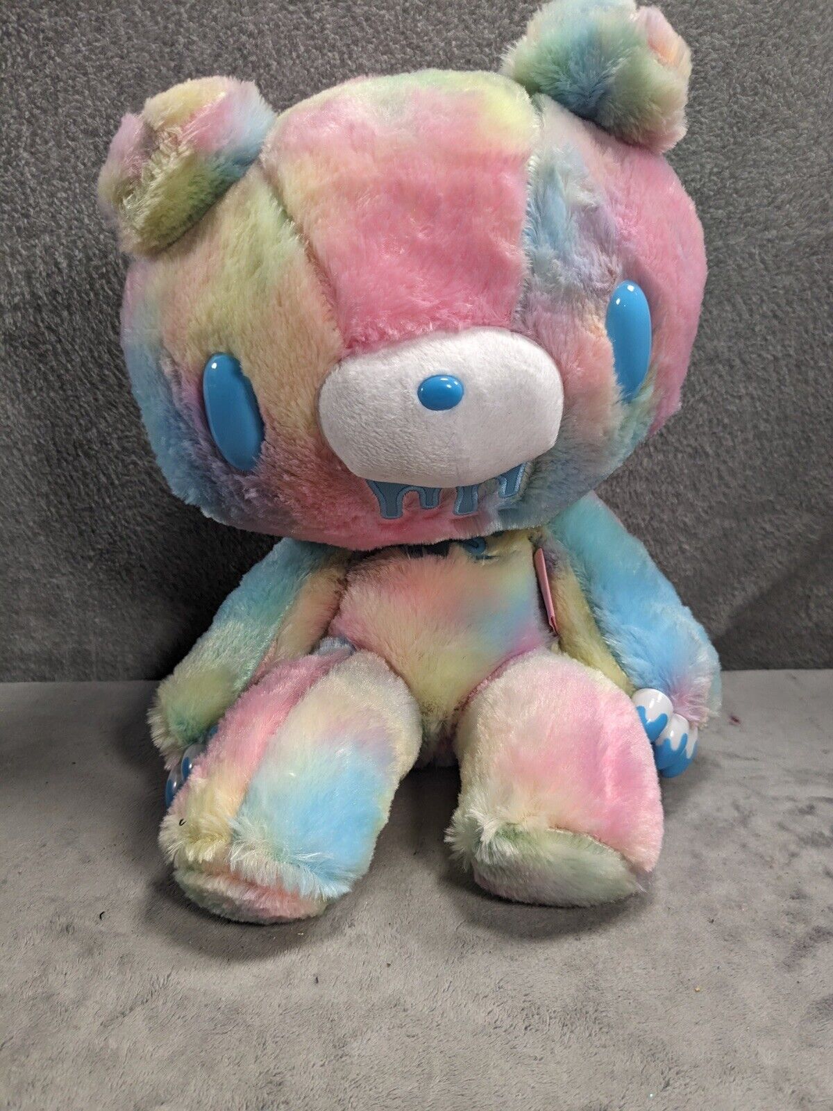 Gloomy Bloody Bear Big Plush Soft Stuffed Toy Doll Fantasy Blue Colorful CGP 535