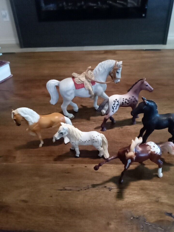 Schleich horse figurines collection lot Set Of 6