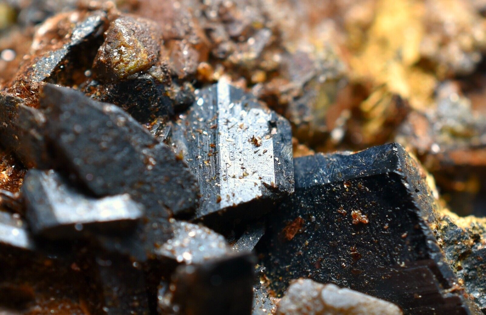 86 GM Newly Found Unusual Aegirine Combine Garnet Crystals Minerals Specimen