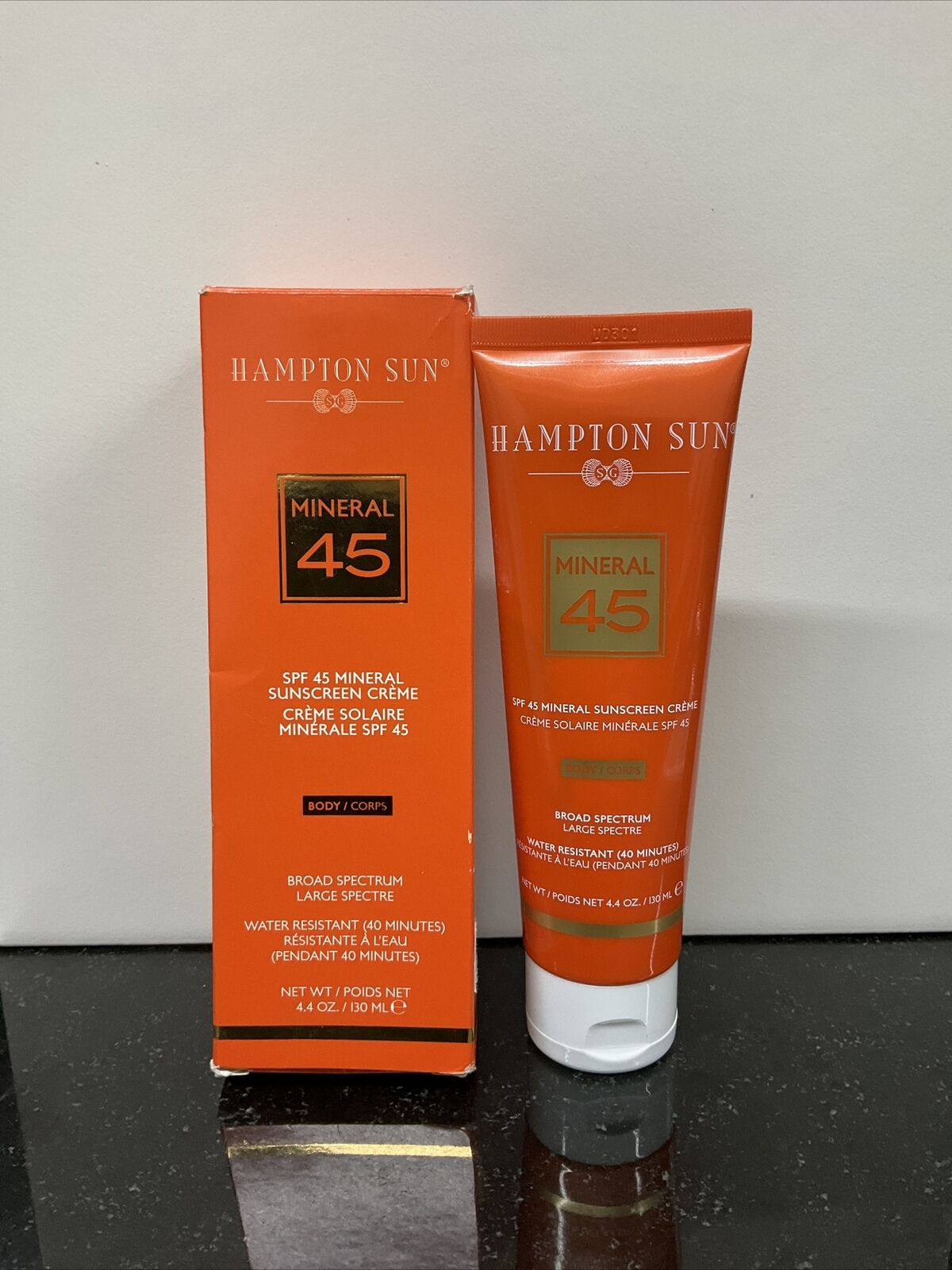 Hampton Sun / SPF 45 Mineral Crème for Body 4.4 oz as pictured