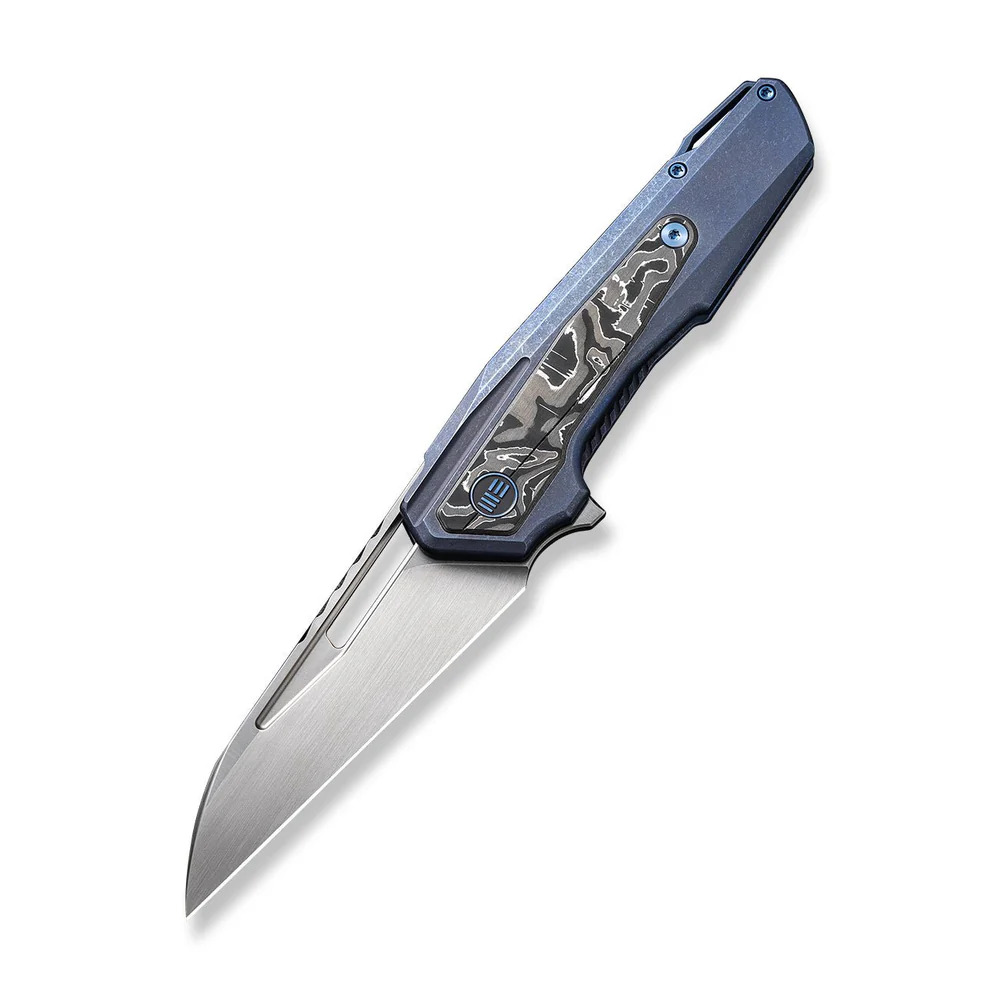 WE Knives Falcaria 23012B-3 Titanium Carbon Fiber 20CV Stainless Pocket Knife