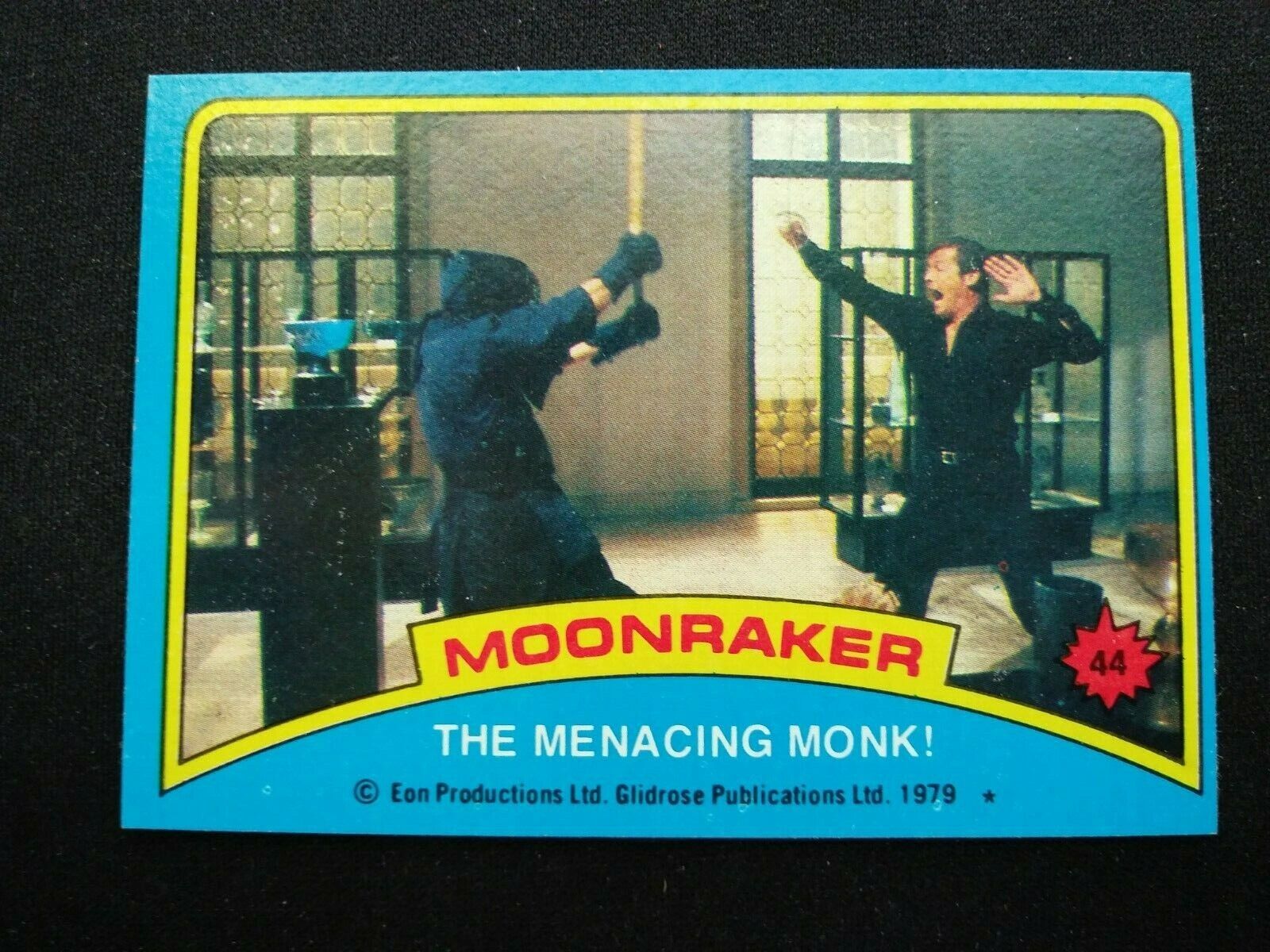 1979 Topps James Bond - Moonraker Card # 44 The Menacing Monk (EX)