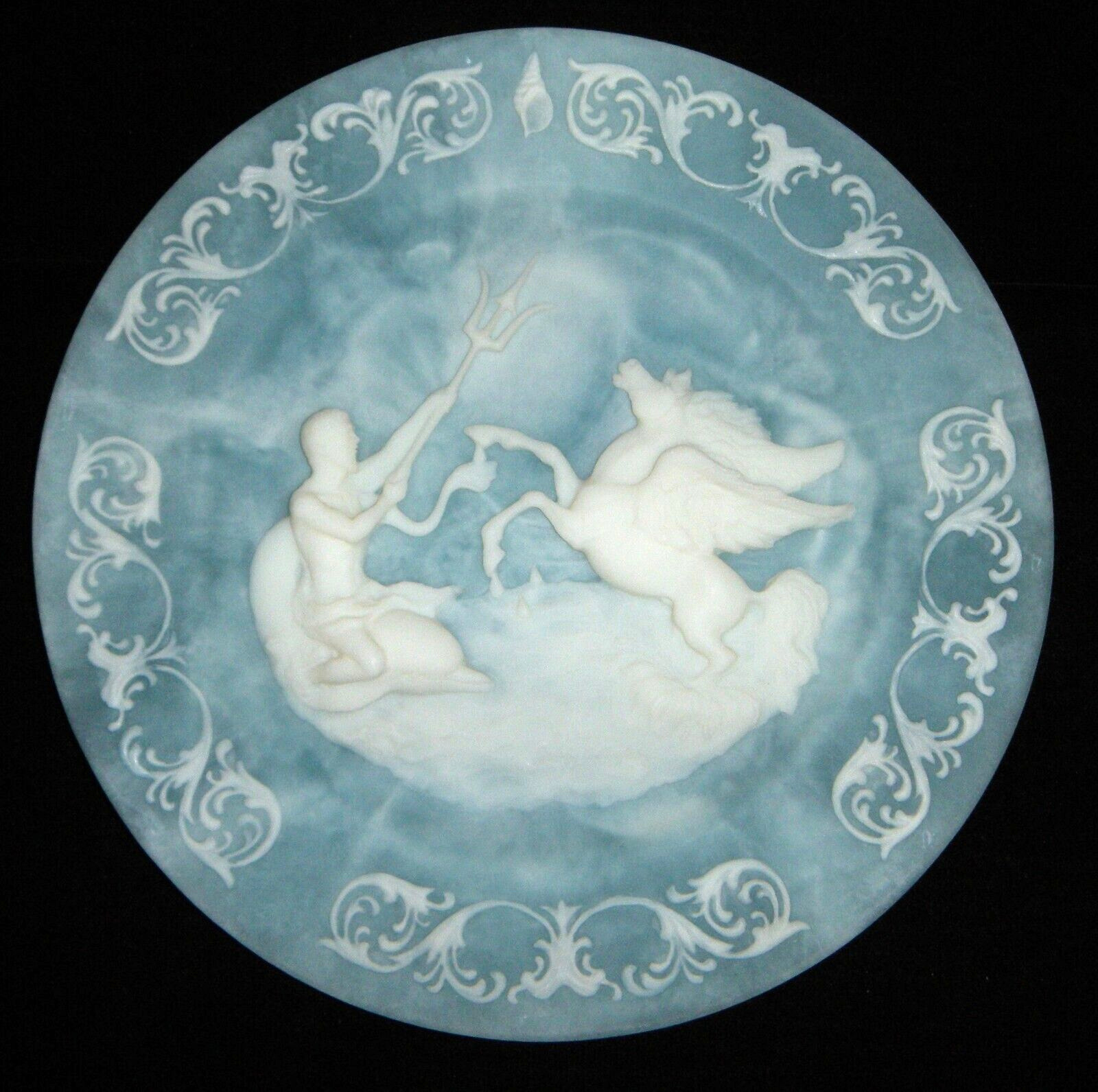 Vintage Avondale 1979 Poseidon Ltd. Edition Incolay Collectible Plate #513