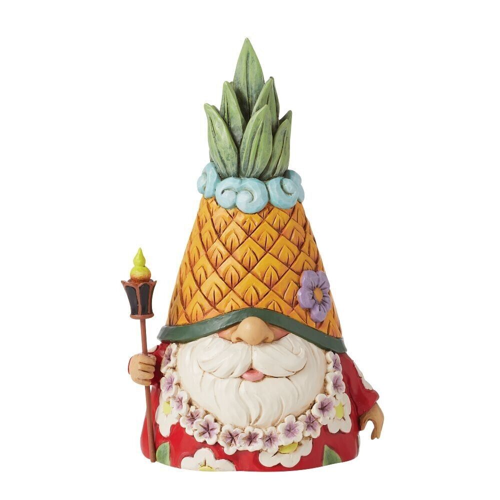 Jim Shore Heartwood Creek 6014500 Tropical Pineapple Gnome Hawaiian Figurine