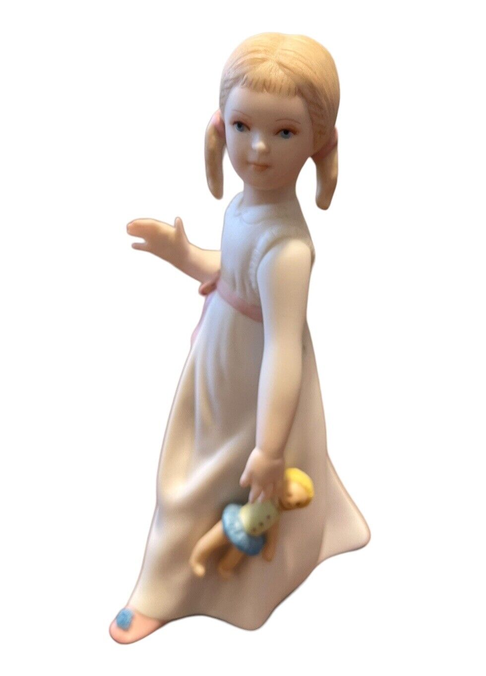 Cybis Vintage Wendy from Peter Pan Porcelain Girl Figurine