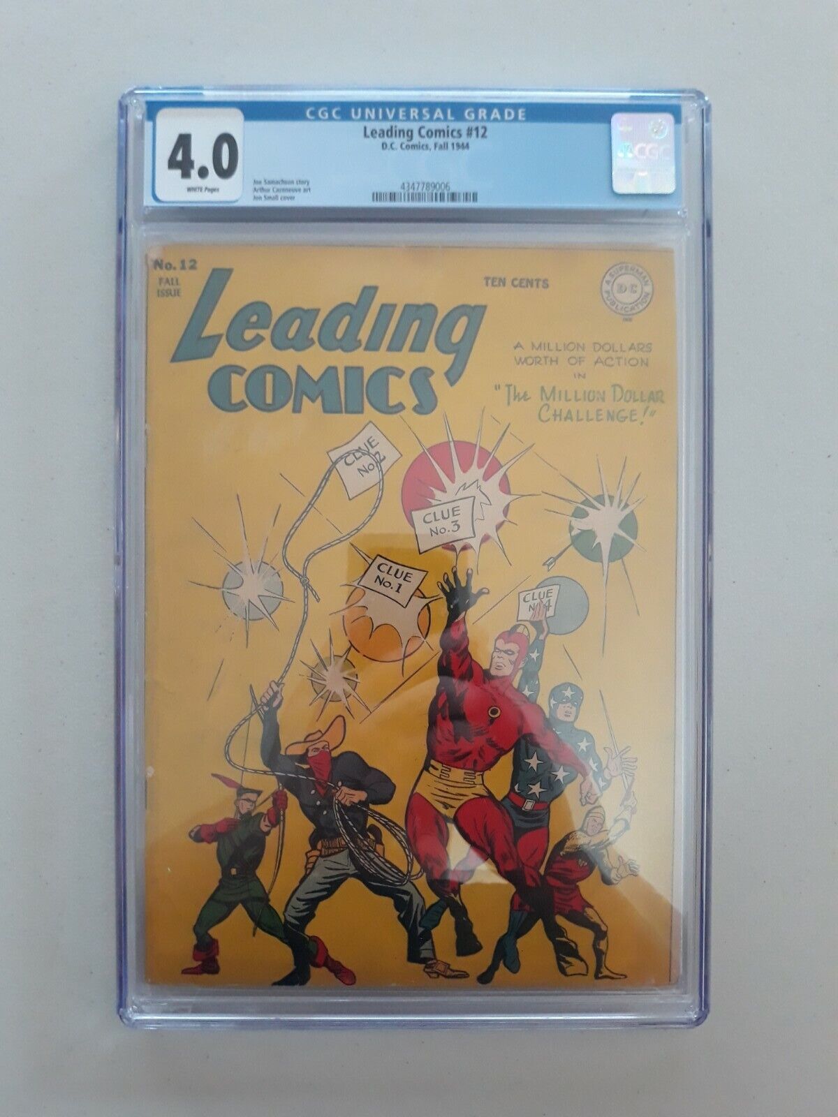 Leading Comics 12 DC 1944 CGC