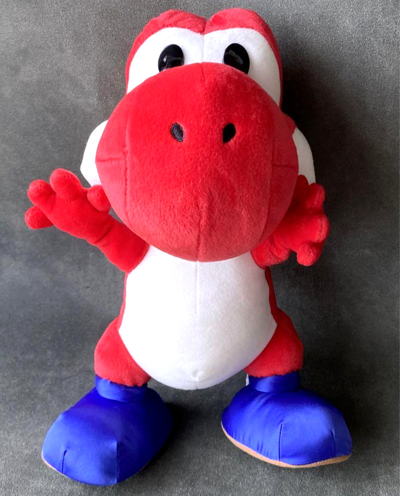 Yoshi Story Big Size Plush Red Not for Sale TAKARA Used from Japan
