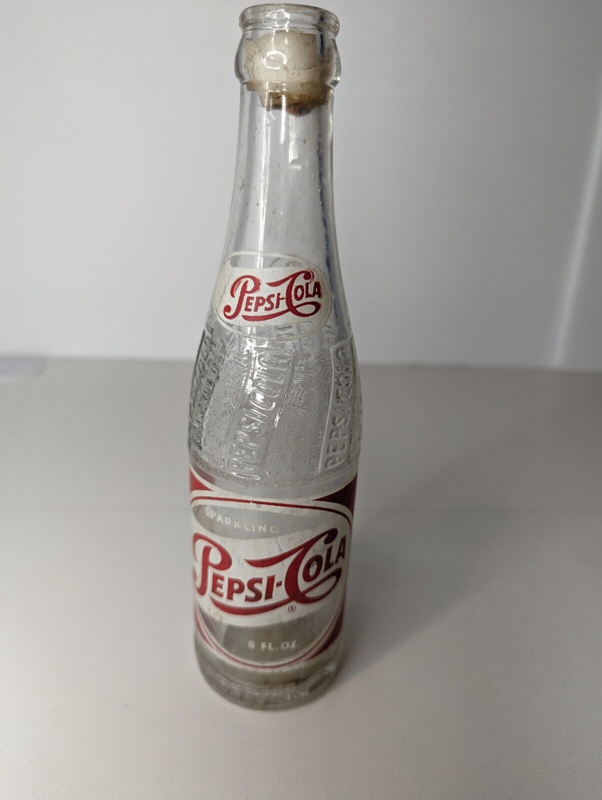 Vintage 1950's Sparkling Pepsi-Cola Bottle
