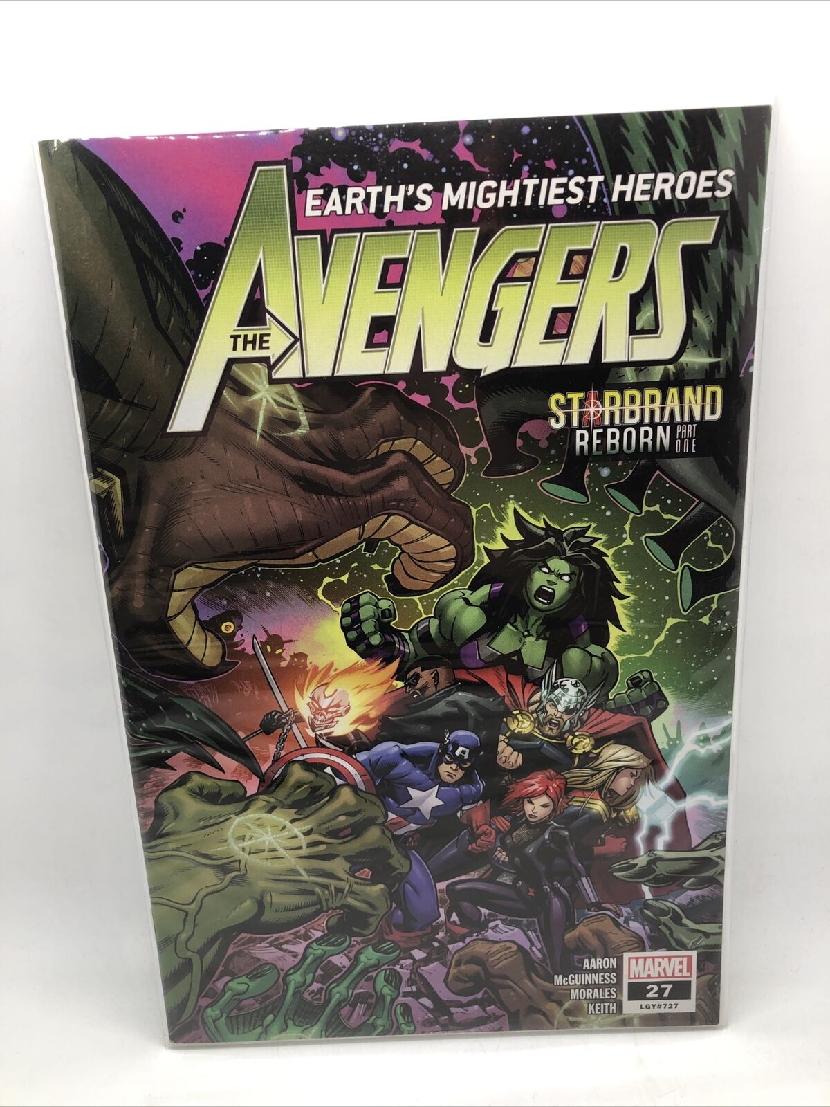 The Avengers #27/727 Walmart Variant Marvel Comics