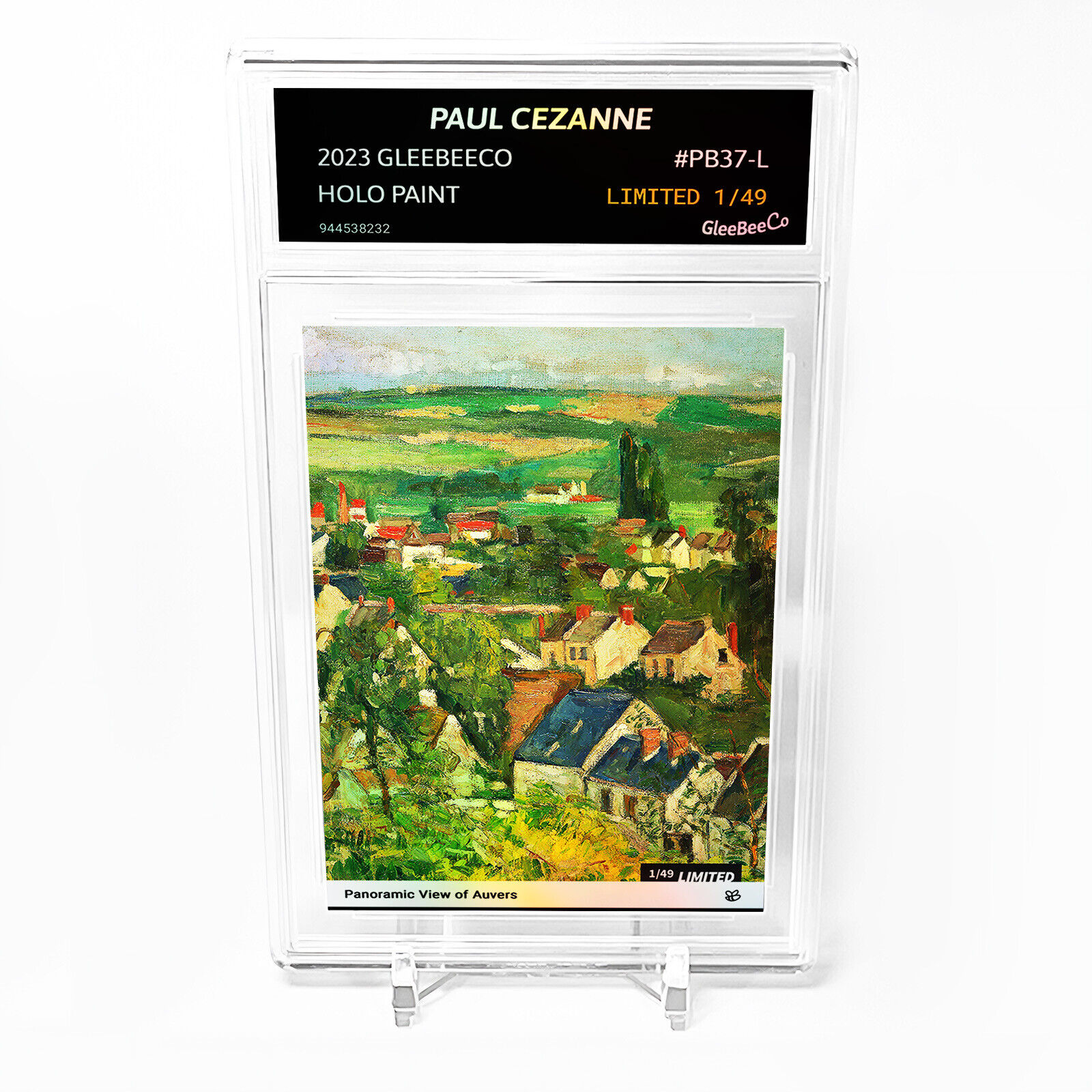 PANORAMIC VIEW OF AUVERS Paul Cezanne 2023 GleeBeeCo Holo Card #PB37-L /49