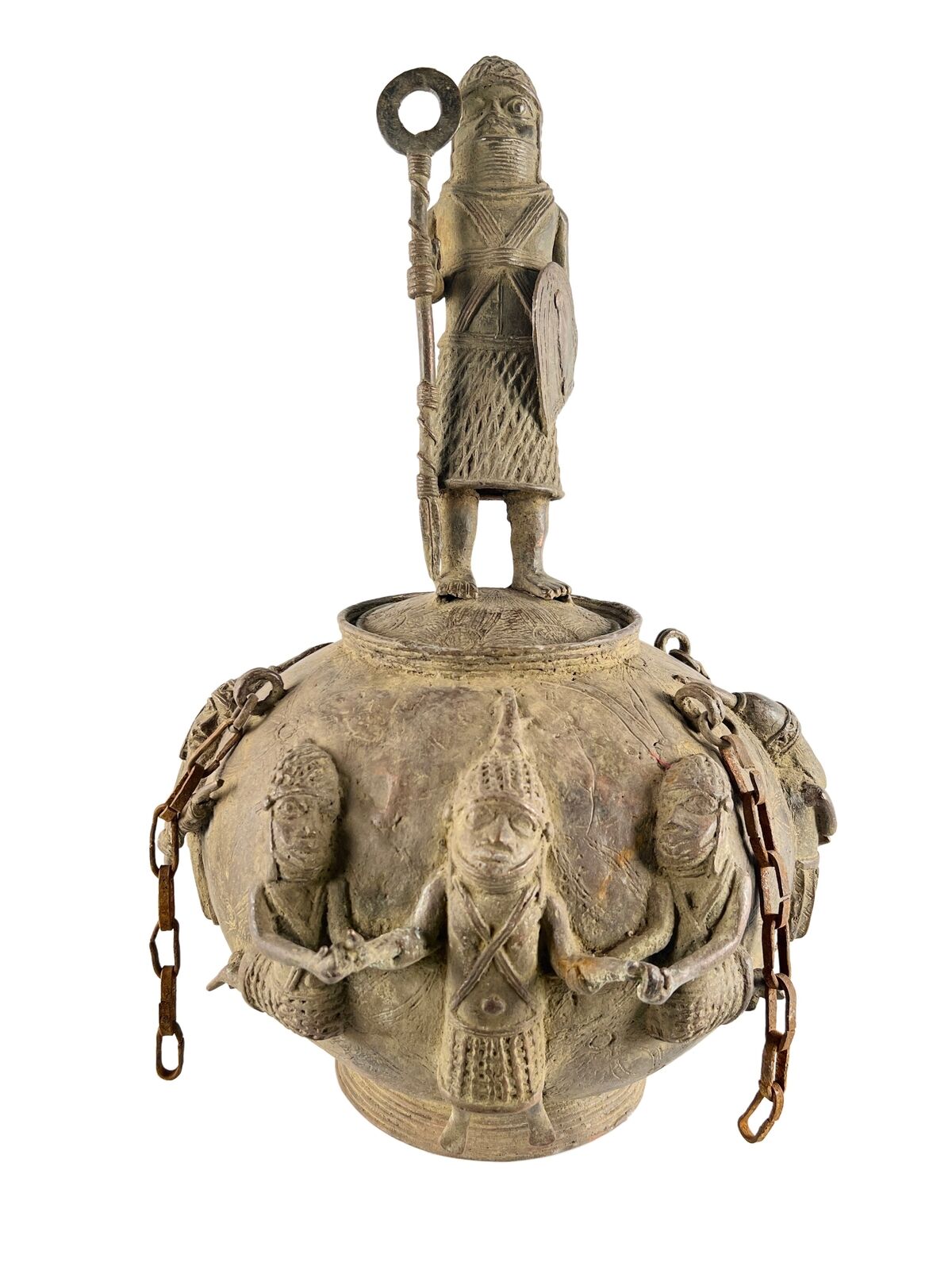 Edo Benin Bronze Pot