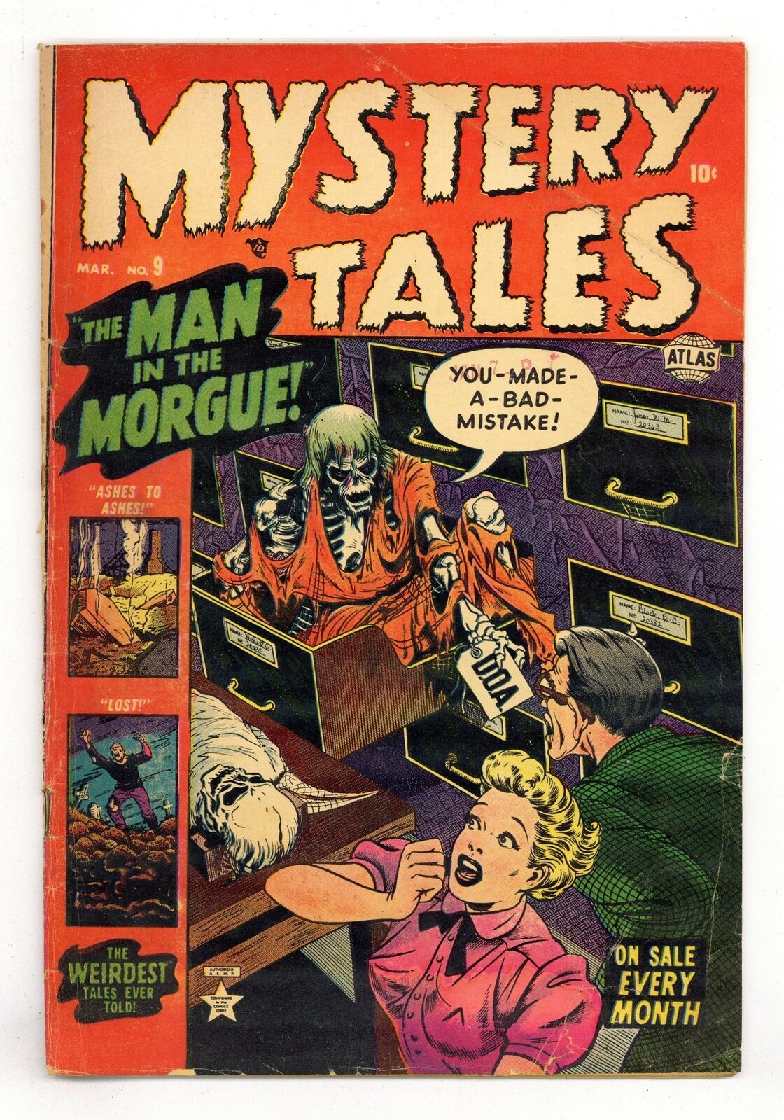 Mystery Tales #9 GD 2.0 1953
