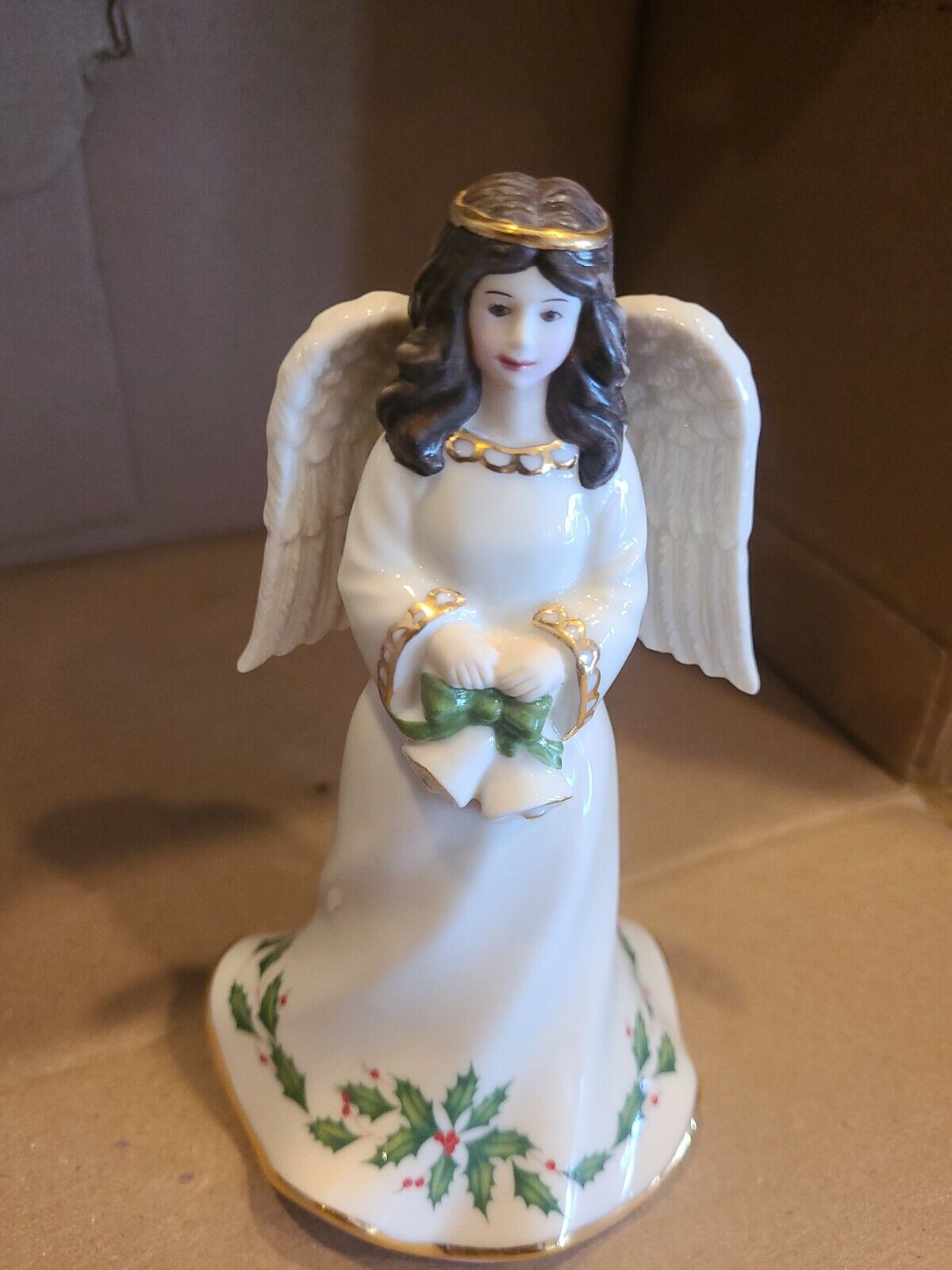NEW Lenox standing angel figurine  ANGEL WITH BELLS 5.9\