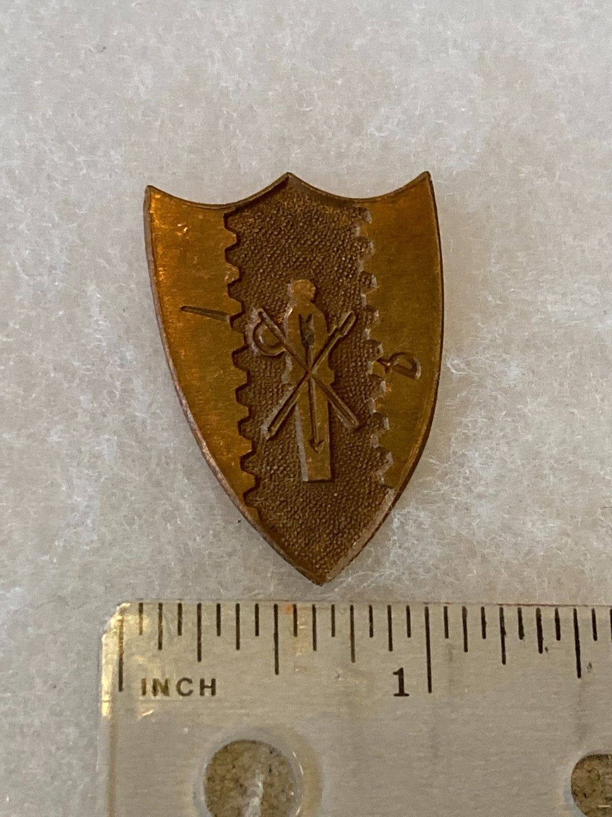 Authentic US Army 4th Cavalry Regiment Crest Insignia DI DUI 5A