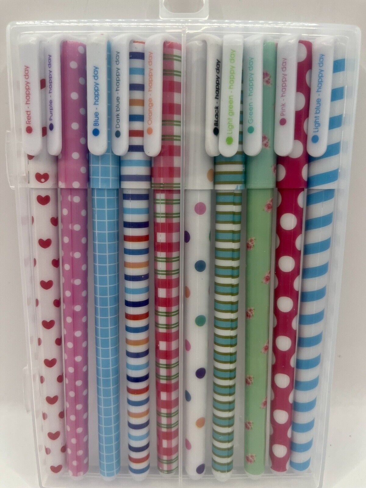 Colorful Cute Office School 0.38mm Pen 10lbs Gel Pens Set Multicolor New In Pack