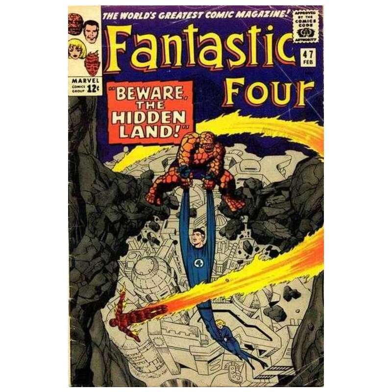 Fantastic Four (1961 series) #47 in Fine minus condition. Marvel comics [v@
