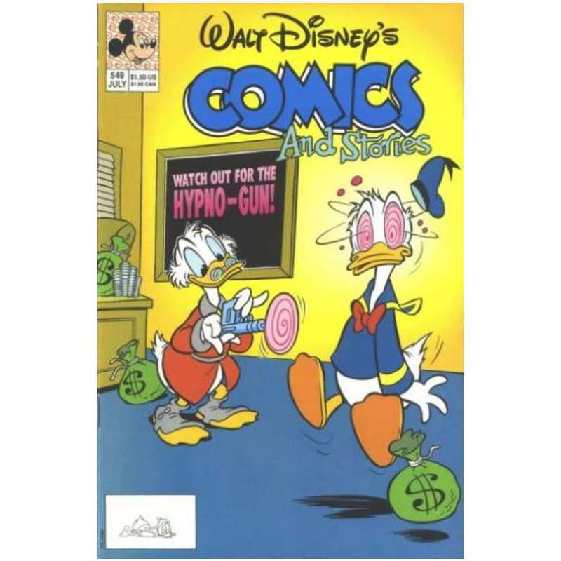 Walt Disney's Comics and Stories #550 in Near Mint condition. Dell comics [t^