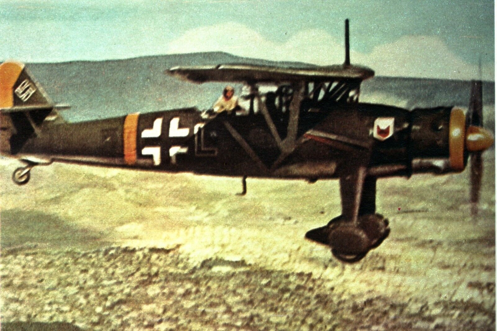 WW2 - Aviation - Henschel Hs 126 - German observation aircraft