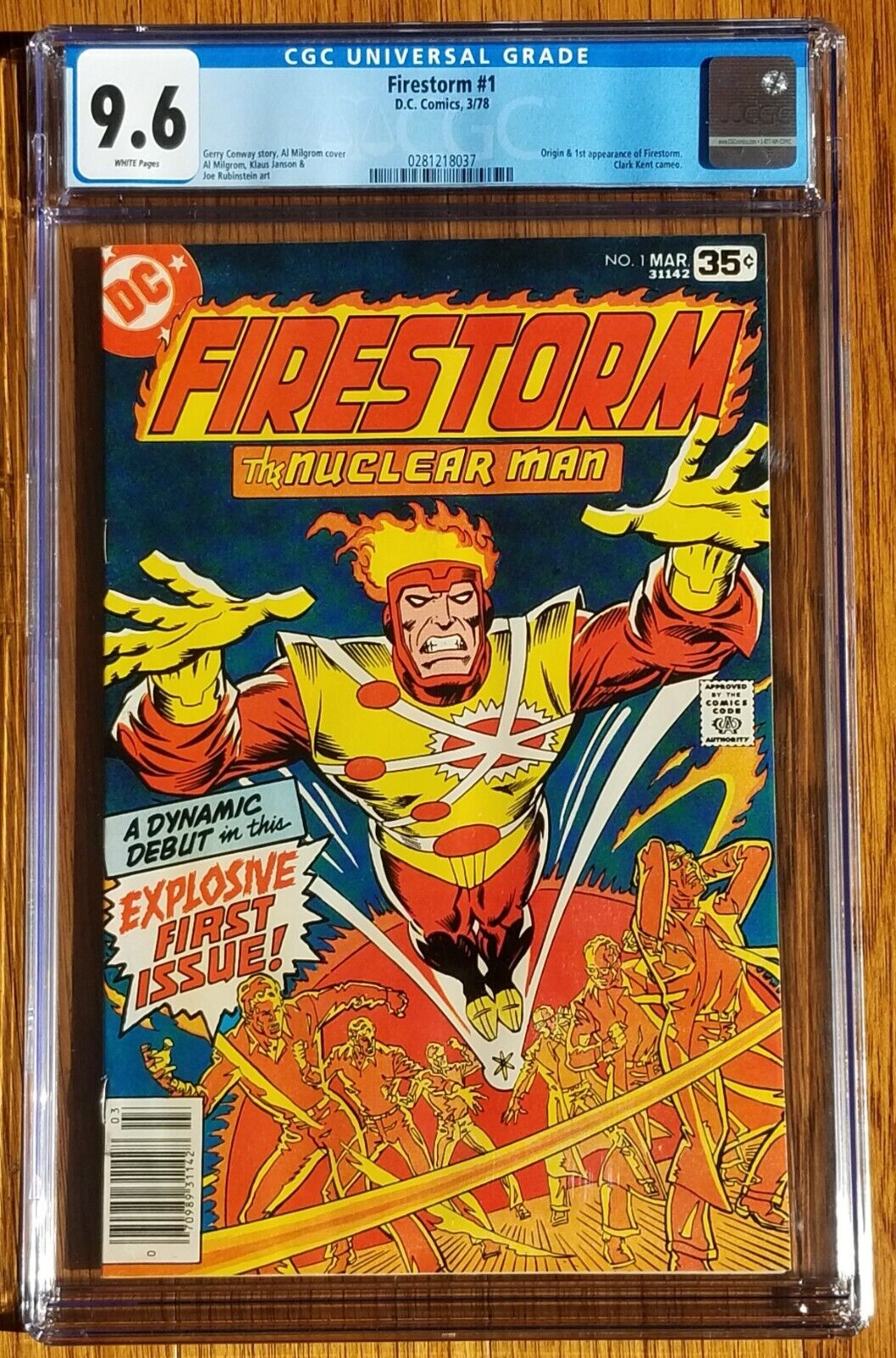 Firestorm #1 1st appearance Ronnie Raymond DC 1978 CGC 9.6 White