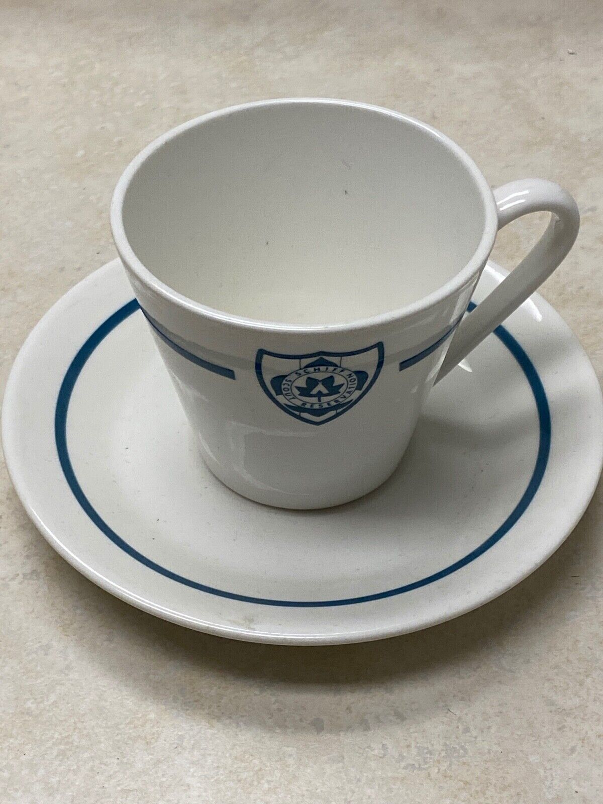 Vintage Schiff Scout Reservation Cup & Saucer
