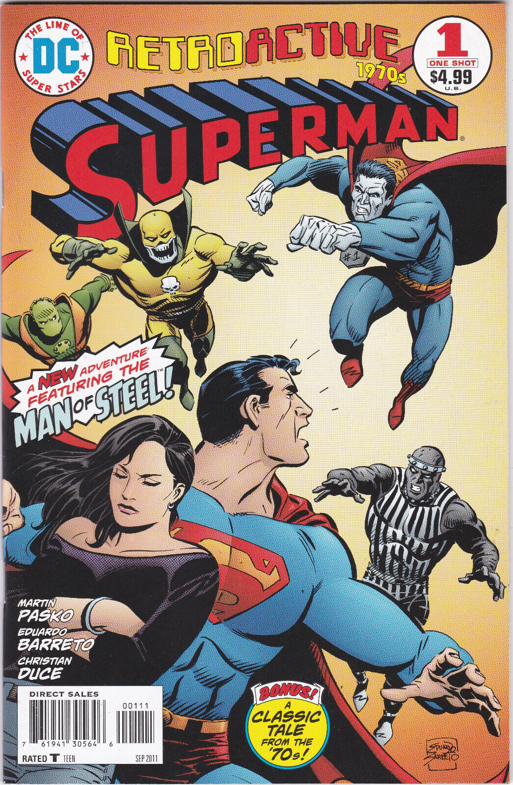 DC Retroactive Superman The 70's #1 (2011) Martin Pasko High Grade