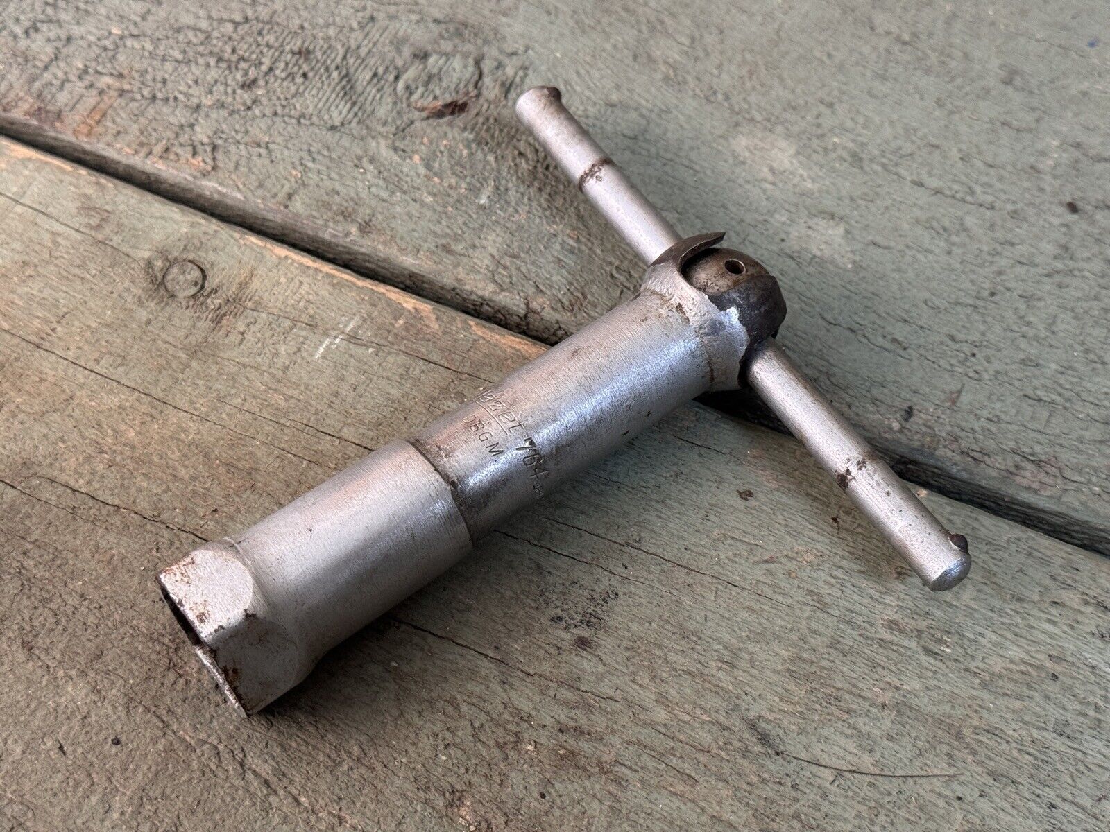 Vintage HAZET 764 T-Handle Spark Plug Wrench for VW Porsche Tourist Tool Kit 