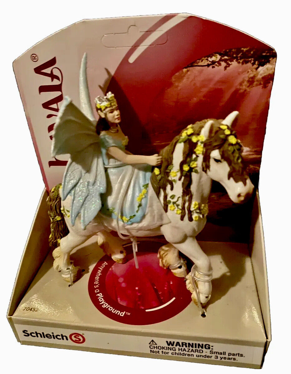 Schleich 70452 Retired Bayala Princess Eyela on Horseback Fairy Horse Fantasy