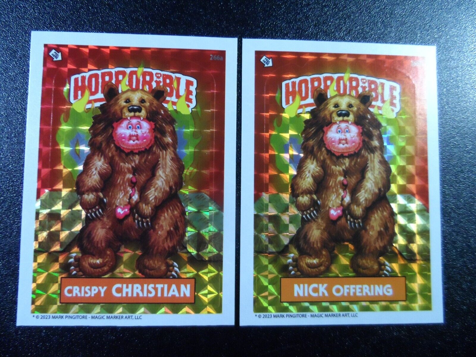 SP Foil Midsommar Midsummer Christian Horrorible Kids Card Set Garbage Pail Kids
