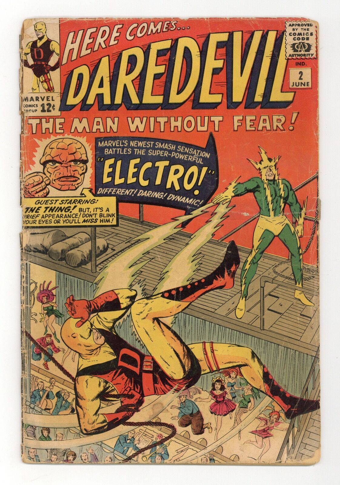 Daredevil #2 FR/GD 1.5 1964